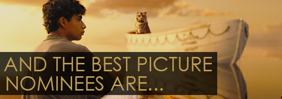 AND THE BEST PICTURE NOMINEES ARE...
